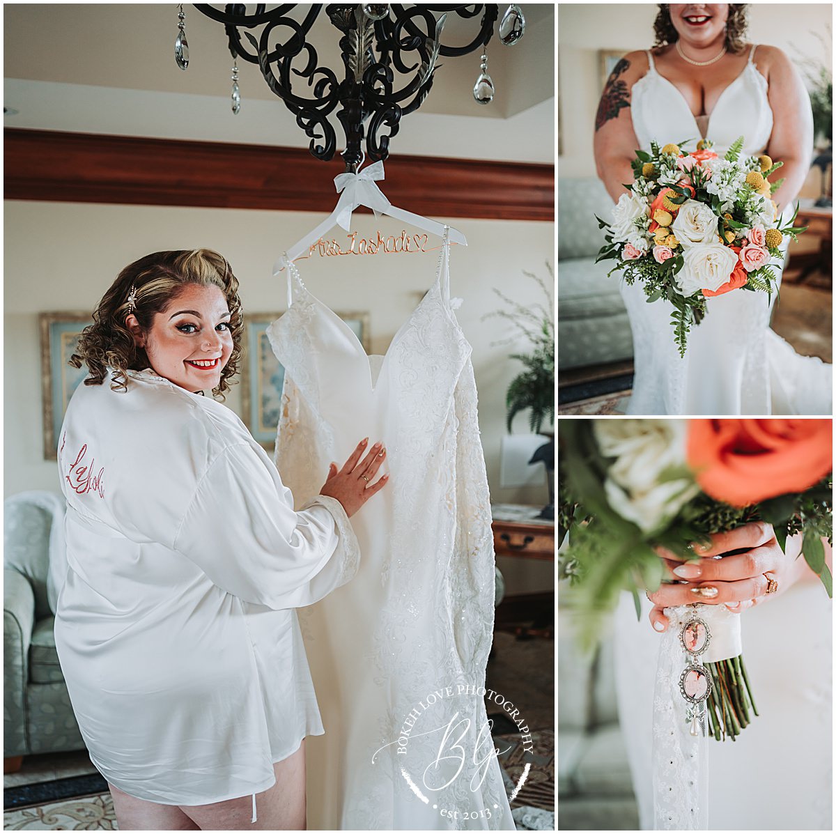 Photography by Bokeh Love Photography, Bride details at the Flanders Hotel in Ocean City