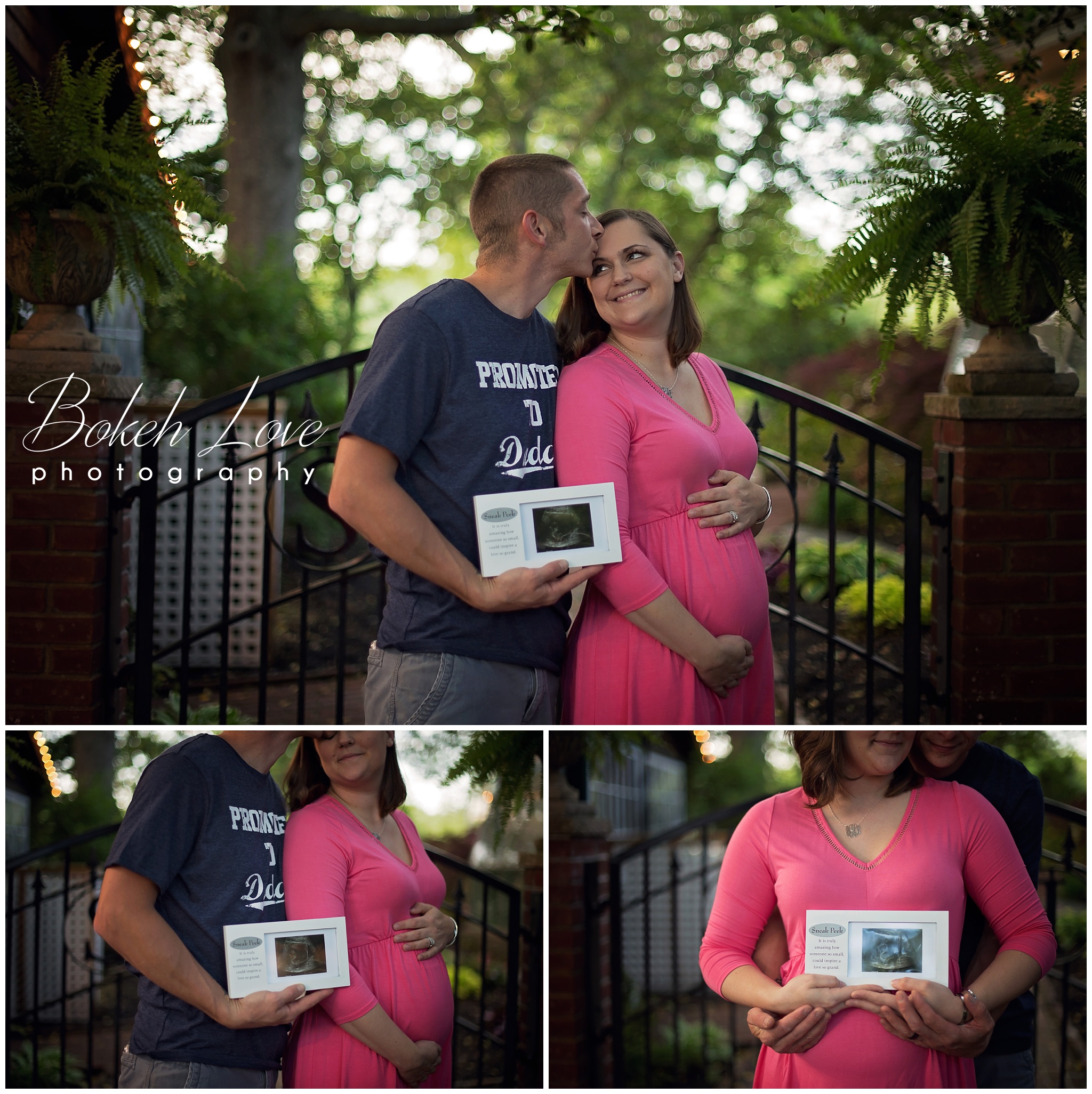 Bokeh Love Photography, Pregnancy Announcement at Smithville Inn, Galloway Photographer