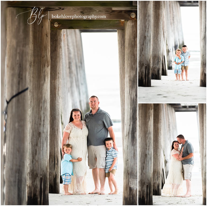 Bokeh Love Photography, Beach Session, Beach Session at the OC Fishing Pier, Ocean City Beach Photographer, Jersey Shore Beach Photographer, Family Beach Photographer