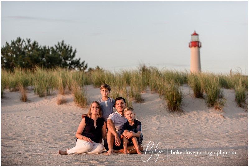 Bokeh Love Photography, Family Beach Portraits in Cape May, Cape May Beach Photographer, NJ Beach Photographer