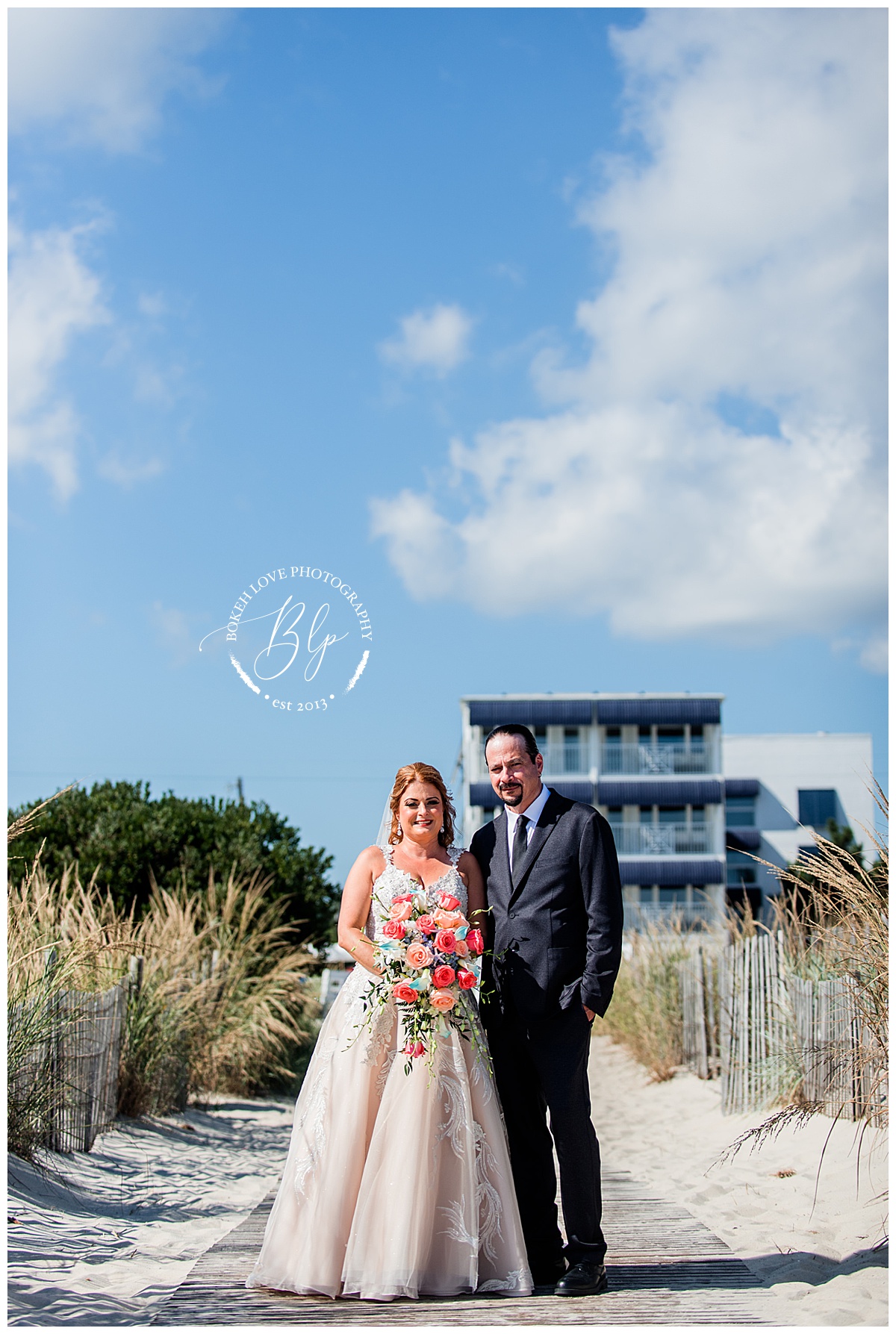 Bokeh Love Photography, Cape May Beach Wedding, Getting Reach Photos, beach wedding