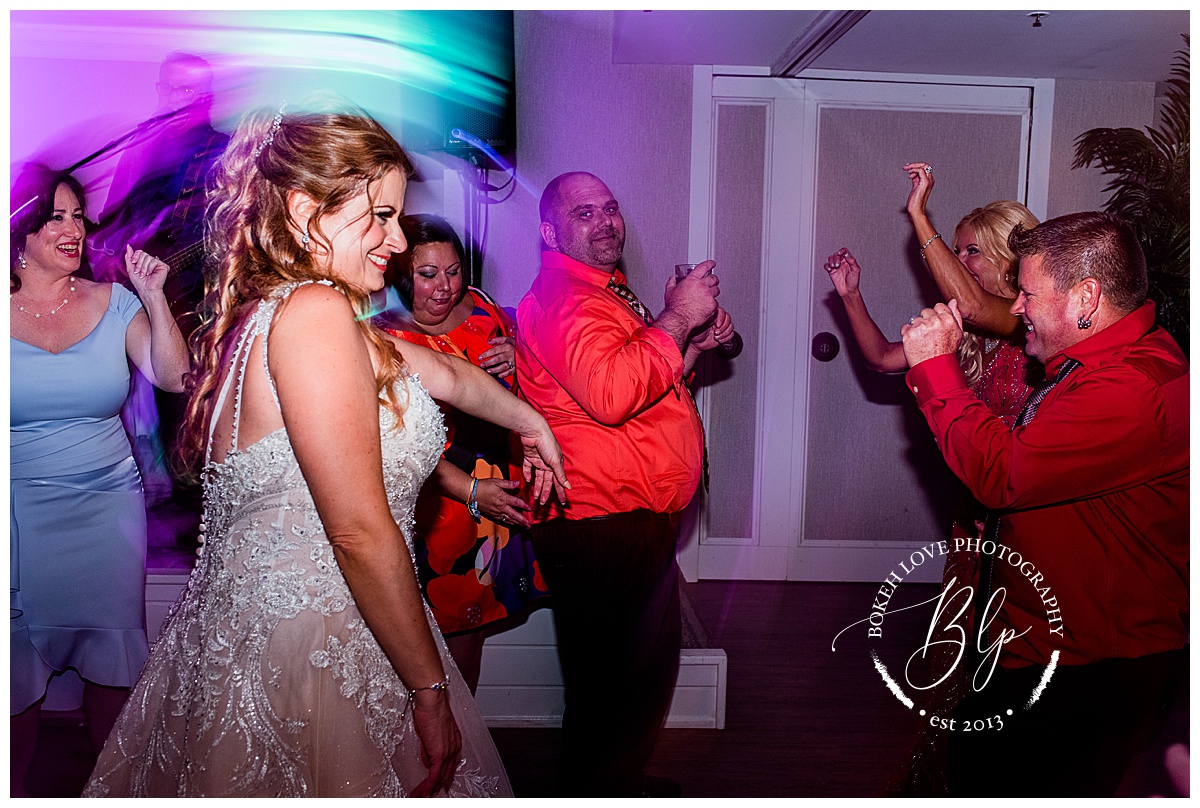 Bokeh Love Photography, Cape May Beach Wedding, The Grand Hotel Cape May, shutter drag