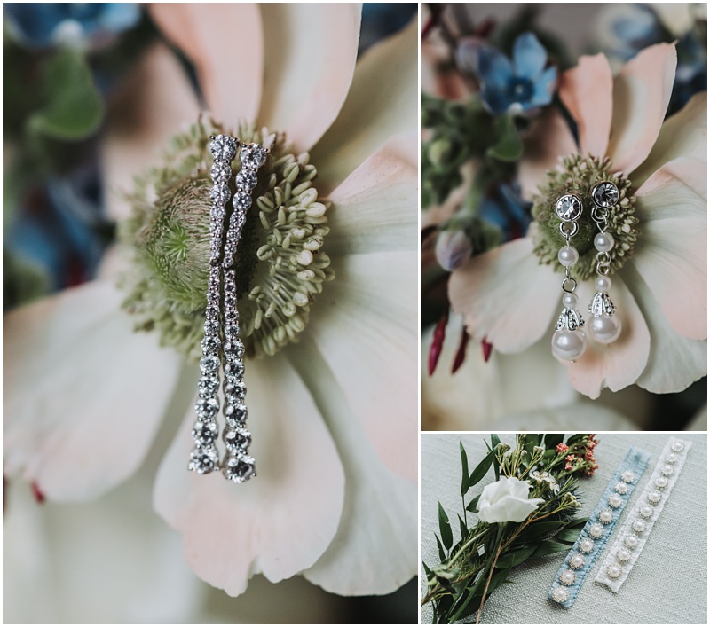 Professional Wedding Photo by Bokeh Love Photography, the bradford estate, bridal prep, wedding rings, jewelry