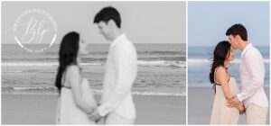 Bokeh Love Photography - maternity session on beach with family